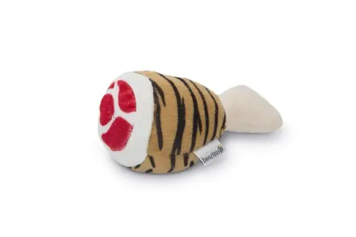 Beeztees Drumstick Tijger - Hondenspeelgoed - Klein - 12,5 cm Betrouwbaar